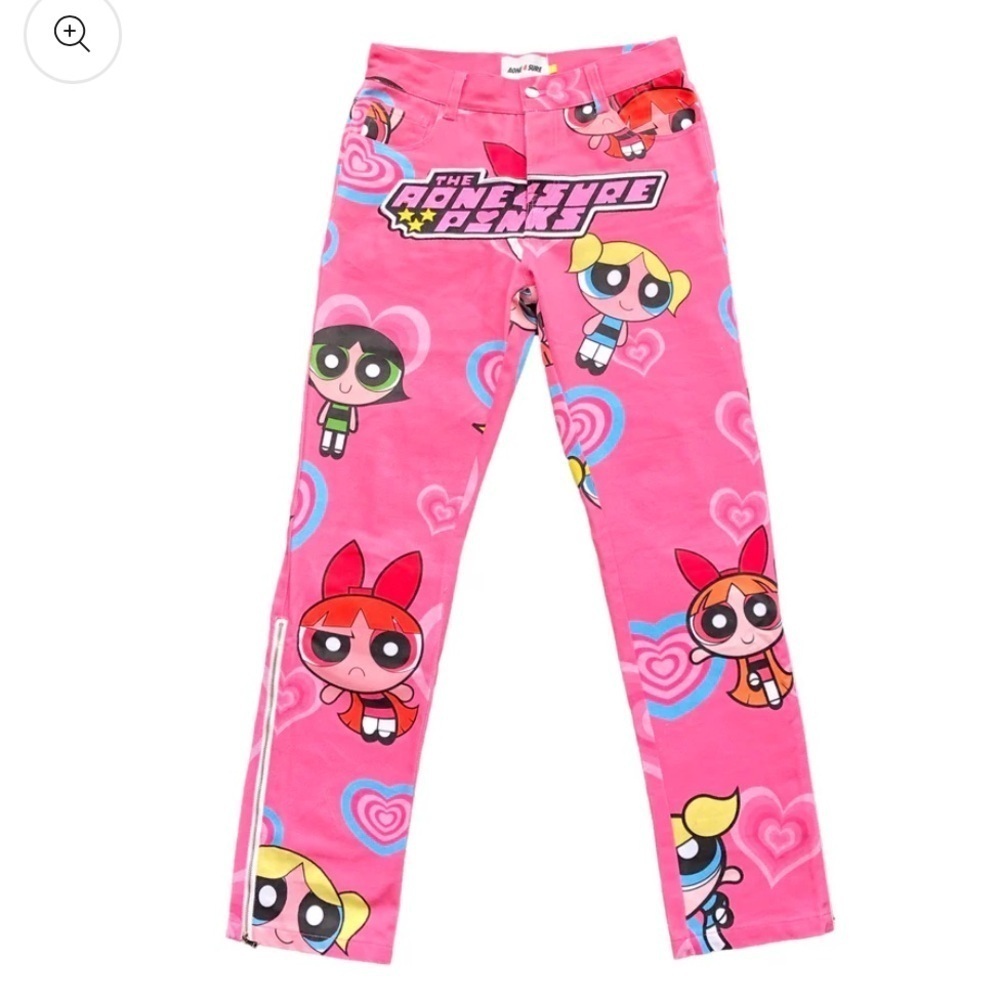 AONE4SURE The Powerpuff Girls Pink Unisex Pants